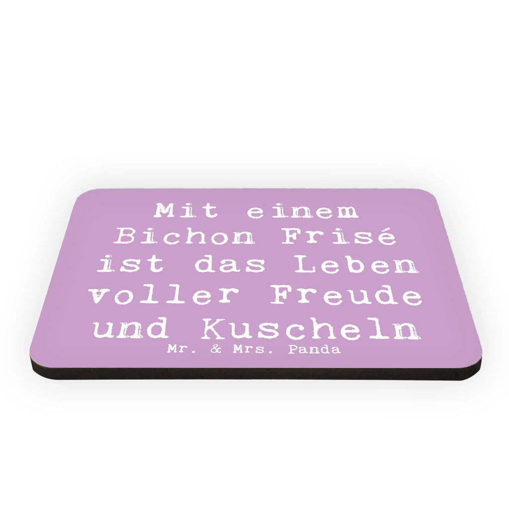 Magnet Spruch Bichon Frisé Freude Kühlschrankmagnet, Pinnwandmagnet, Souvenir Magnet, Motivmagnete, Dekomagnet, Whiteboard Magnet, Notiz Magnet, Kühlschrank Dekoration, Hund, Hunderasse, Rassehund, Hundebesitzer, Geschenk, Tierfreund, Schenken, Welpe