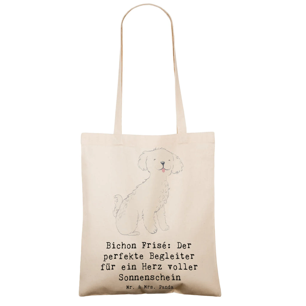 Tragetasche Bichon Frisé Freude Beuteltasche, Beutel, Einkaufstasche, Jutebeutel, Stoffbeutel, Tasche, Shopper, Umhängetasche, Strandtasche, Schultertasche, Stofftasche, Tragetasche, Badetasche, Jutetasche, Einkaufstüte, Laptoptasche, Hund, Hunderasse, Rassehund, Hundebesitzer, Geschenk, Tierfreund, Schenken, Welpe