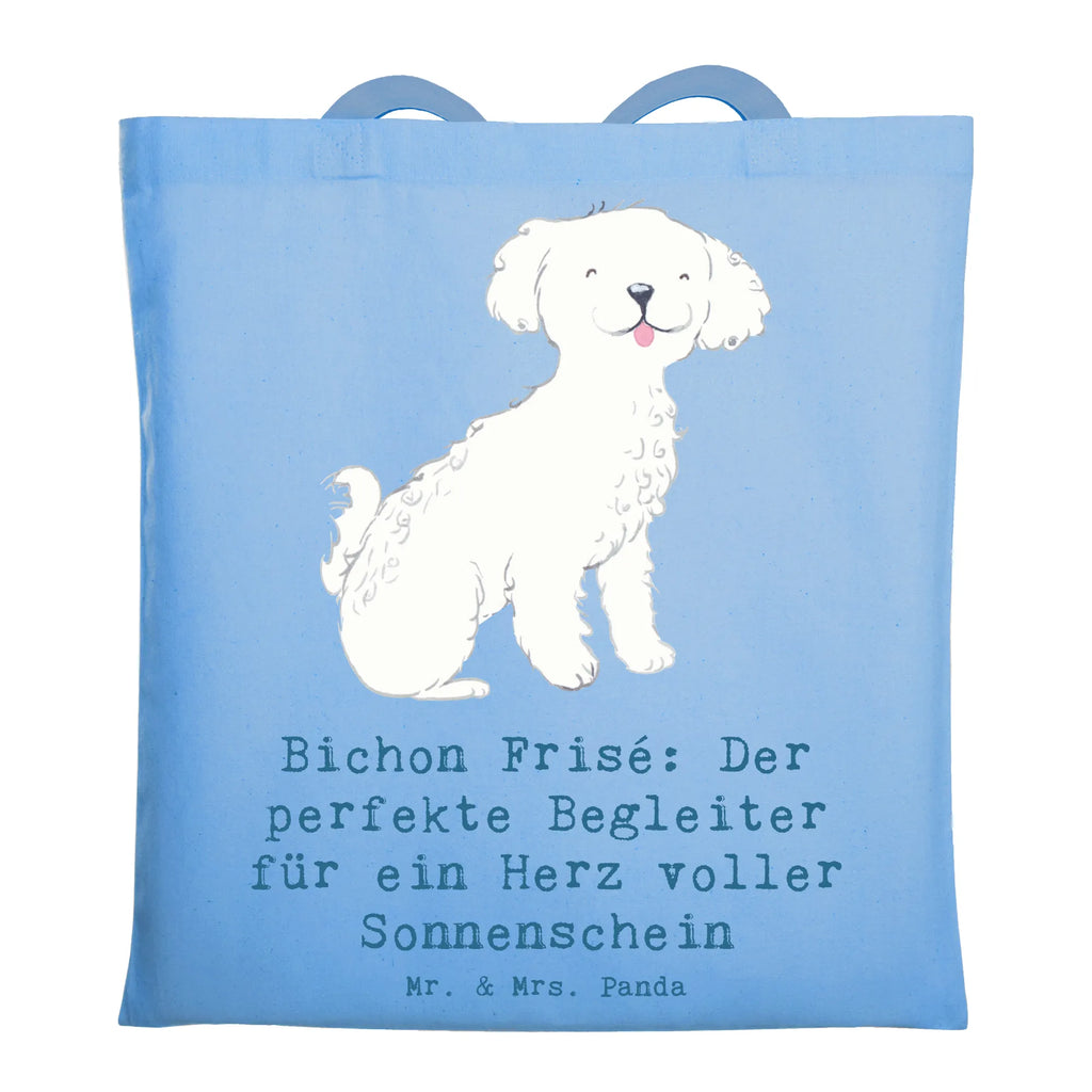 Tragetasche Bichon Frisé Freude Beuteltasche, Beutel, Einkaufstasche, Jutebeutel, Stoffbeutel, Tasche, Shopper, Umhängetasche, Strandtasche, Schultertasche, Stofftasche, Tragetasche, Badetasche, Jutetasche, Einkaufstüte, Laptoptasche, Hund, Hunderasse, Rassehund, Hundebesitzer, Geschenk, Tierfreund, Schenken, Welpe