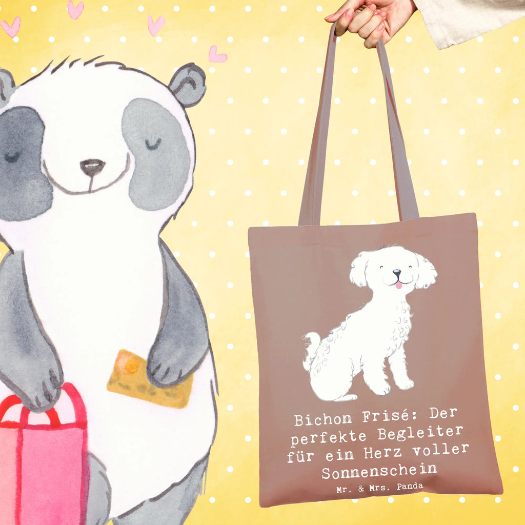 Tragetasche Bichon Frisé Freude Beuteltasche, Beutel, Einkaufstasche, Jutebeutel, Stoffbeutel, Tasche, Shopper, Umhängetasche, Strandtasche, Schultertasche, Stofftasche, Tragetasche, Badetasche, Jutetasche, Einkaufstüte, Laptoptasche, Hund, Hunderasse, Rassehund, Hundebesitzer, Geschenk, Tierfreund, Schenken, Welpe