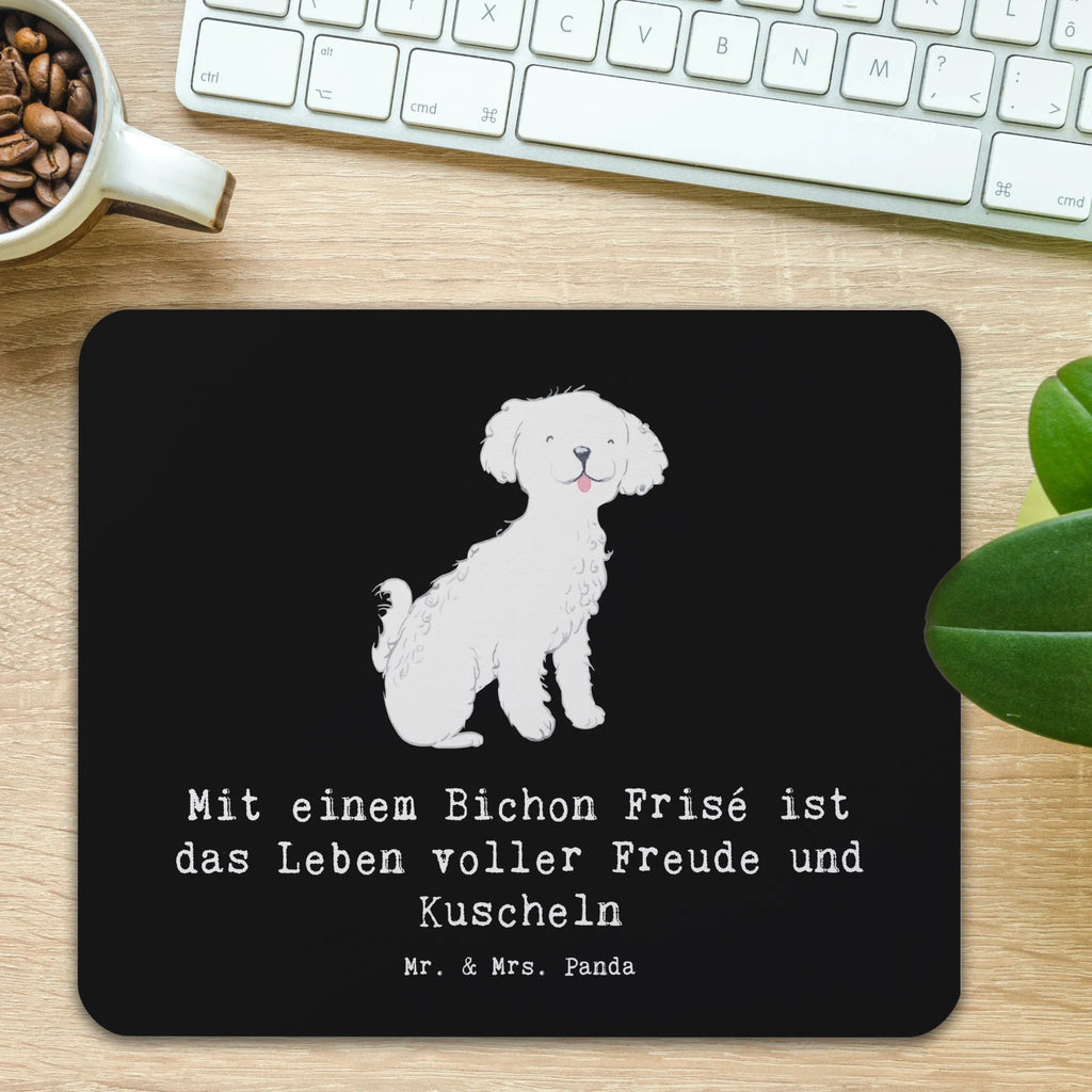 Mauspad Bichon Frisé Freude Mousepad, Computer zubehör, Büroausstattung, PC Zubehör, Arbeitszimmer, Mauspad, Einzigartiges Mauspad, Designer Mauspad, Mausunterlage, Mauspad Büro, Hund, Hunderasse, Rassehund, Hundebesitzer, Geschenk, Tierfreund, Schenken, Welpe