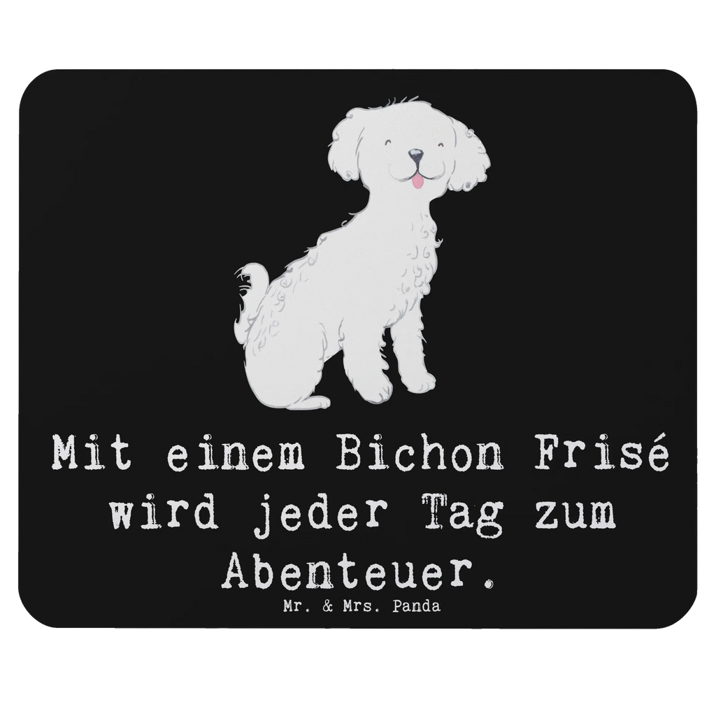 Mauspad Mit einem Bichon Frisé wird jeder Tag zum Abenteuer. Mousepad, Computer zubehör, Büroausstattung, PC Zubehör, Arbeitszimmer, Mauspad, Einzigartiges Mauspad, Designer Mauspad, Mausunterlage, Mauspad Büro, Hund, Hunderasse, Rassehund, Hundebesitzer, Geschenk, Tierfreund, Schenken, Welpe