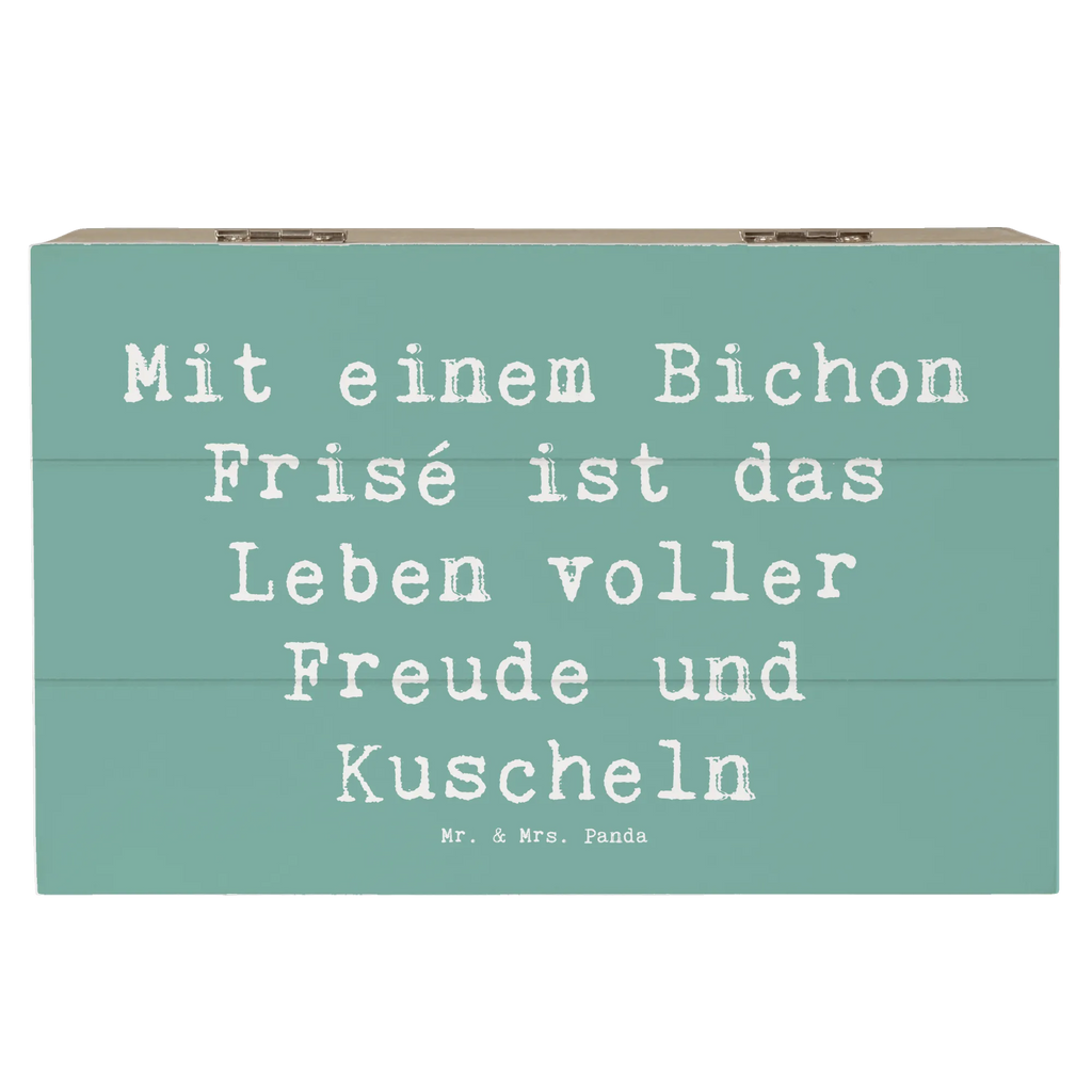 Holzkiste Spruch Bichon Frisé Freude Holzkiste, Kiste, Schatzkiste, Truhe, Schatulle, XXL, Erinnerungsbox, Erinnerungskiste, Dekokiste, Aufbewahrungsbox, Geschenkbox, Geschenkdose, Hund, Hunderasse, Rassehund, Hundebesitzer, Geschenk, Tierfreund, Schenken, Welpe