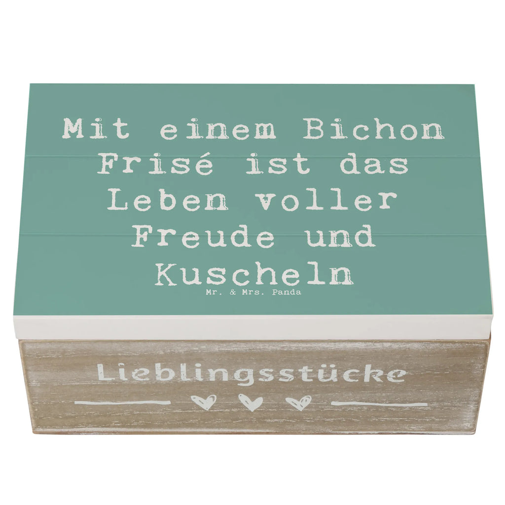 Holzkiste Spruch Bichon Frisé Freude Holzkiste, Kiste, Schatzkiste, Truhe, Schatulle, XXL, Erinnerungsbox, Erinnerungskiste, Dekokiste, Aufbewahrungsbox, Geschenkbox, Geschenkdose, Hund, Hunderasse, Rassehund, Hundebesitzer, Geschenk, Tierfreund, Schenken, Welpe