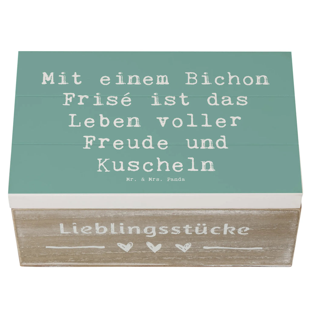 Holzkiste Spruch Bichon Frisé Freude Holzkiste, Kiste, Schatzkiste, Truhe, Schatulle, XXL, Erinnerungsbox, Erinnerungskiste, Dekokiste, Aufbewahrungsbox, Geschenkbox, Geschenkdose, Hund, Hunderasse, Rassehund, Hundebesitzer, Geschenk, Tierfreund, Schenken, Welpe