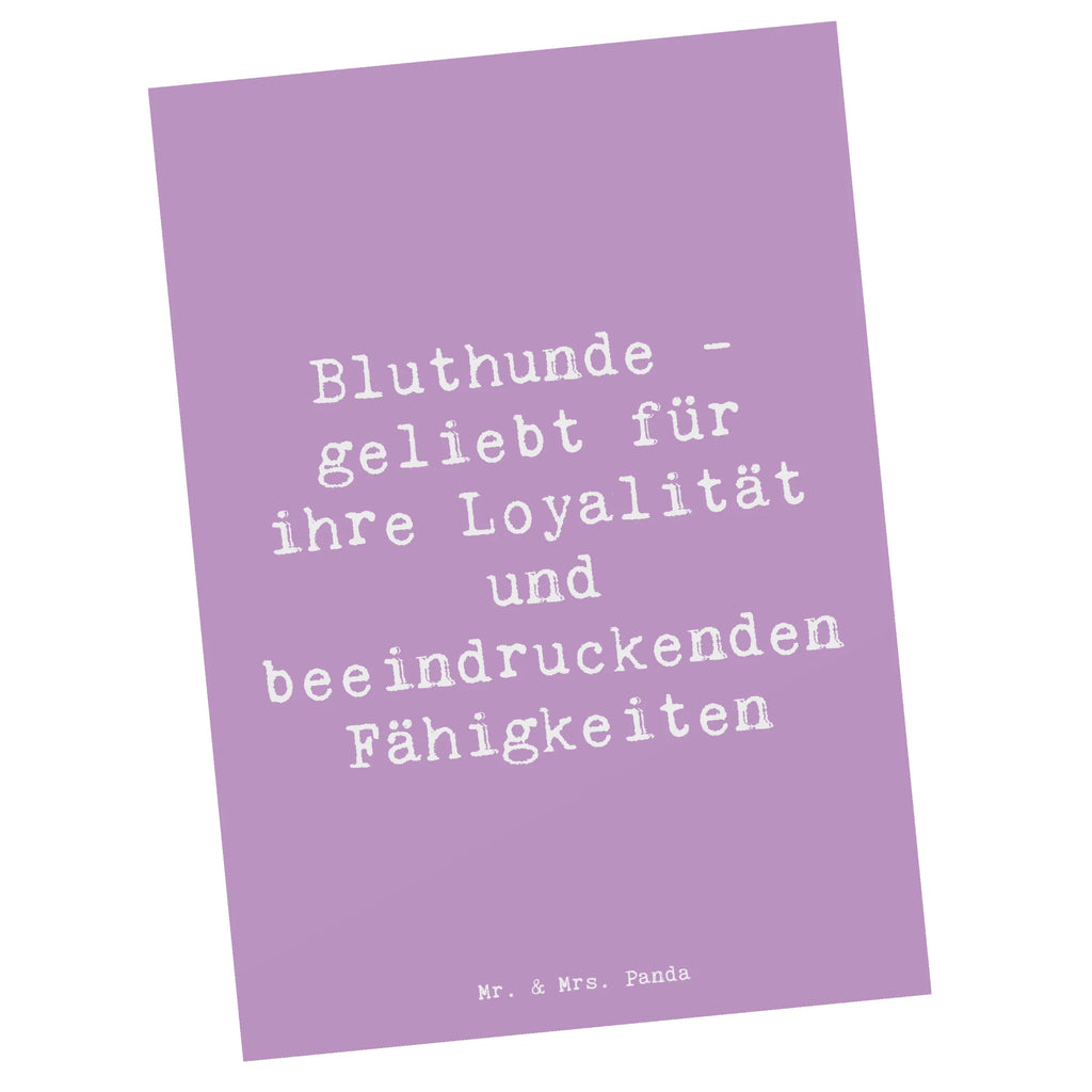 Postkarte Spruch Loyaler Bluthund Postkarte, Karte, Geschenkkarte, Grußkarte, Einladung, Ansichtskarte, Geburtstagskarte, Einladungskarte, Dankeskarte, Ansichtskarten, Einladung Geburtstag, Einladungskarten Geburtstag, Hund, Hunderasse, Rassehund, Hundebesitzer, Geschenk, Tierfreund, Schenken, Welpe