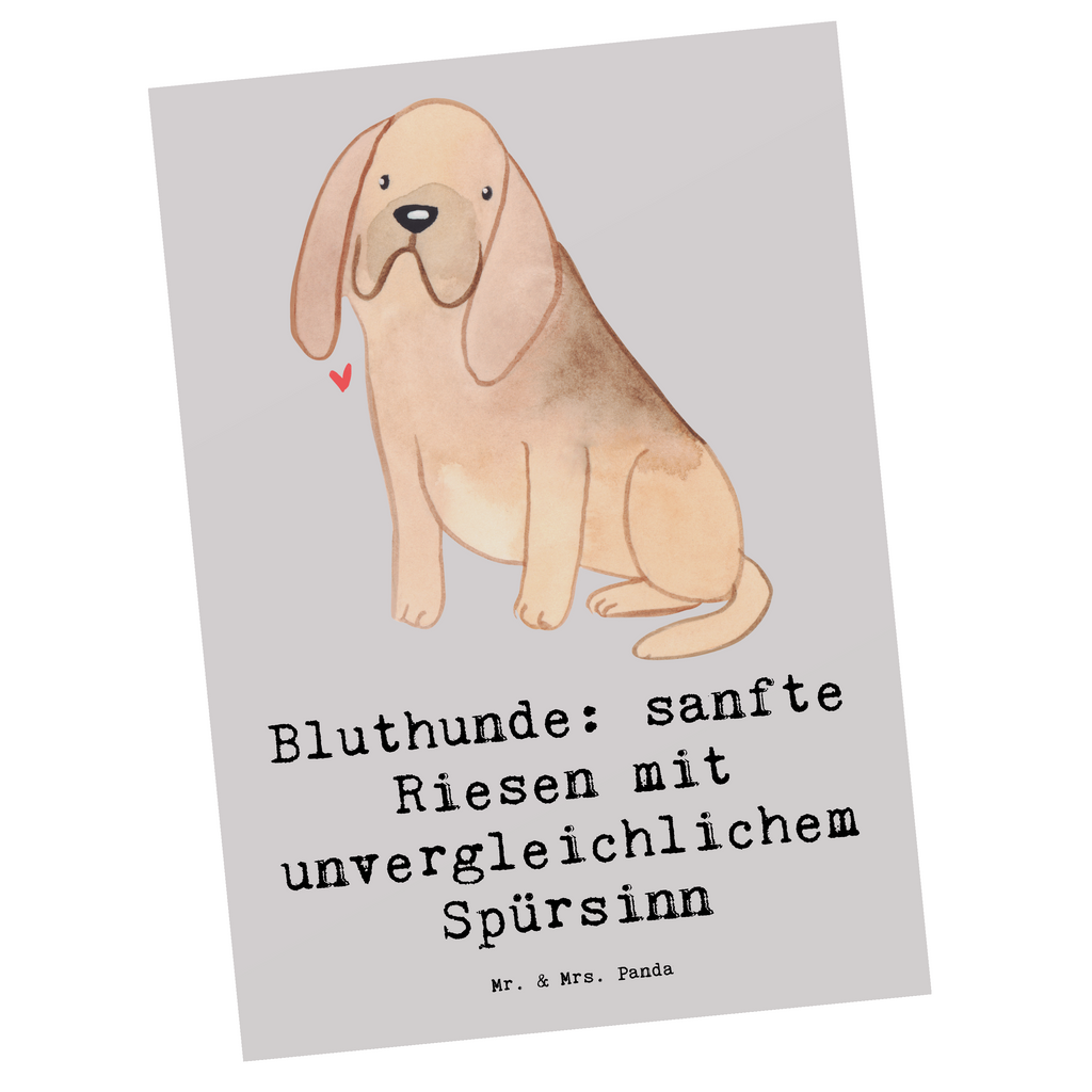 Postkarte Bluthunde Postkarte, Karte, Geschenkkarte, Grußkarte, Einladung, Ansichtskarte, Geburtstagskarte, Einladungskarte, Dankeskarte, Ansichtskarten, Einladung Geburtstag, Einladungskarten Geburtstag, Hund, Hunderasse, Rassehund, Hundebesitzer, Geschenk, Tierfreund, Schenken, Welpe