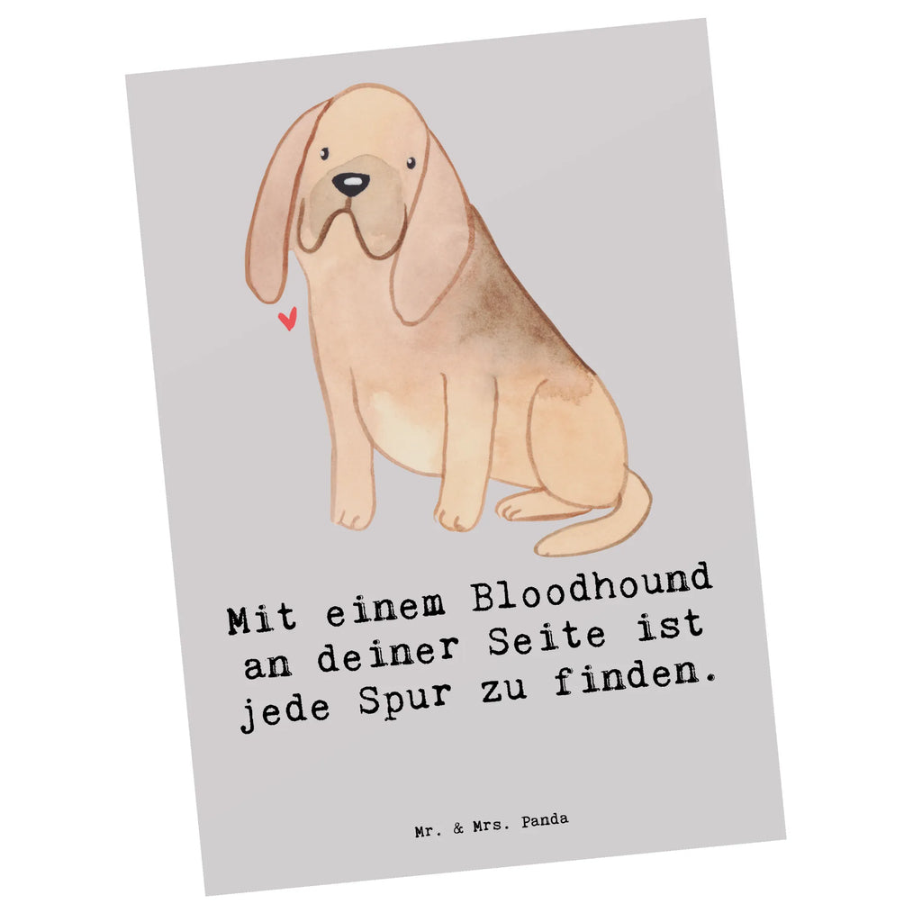 Postkarte Bloodhound Spur Postkarte, Karte, Geschenkkarte, Grußkarte, Einladung, Ansichtskarte, Geburtstagskarte, Einladungskarte, Dankeskarte, Ansichtskarten, Einladung Geburtstag, Einladungskarten Geburtstag, Hund, Hunderasse, Rassehund, Hundebesitzer, Geschenk, Tierfreund, Schenken, Welpe