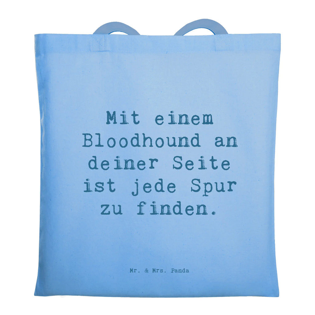 Tragetasche Spruch Bloodhound Spur Beuteltasche, Beutel, Einkaufstasche, Jutebeutel, Stoffbeutel, Tasche, Shopper, Umhängetasche, Strandtasche, Schultertasche, Stofftasche, Tragetasche, Badetasche, Jutetasche, Einkaufstüte, Laptoptasche, Hund, Hunderasse, Rassehund, Hundebesitzer, Geschenk, Tierfreund, Schenken, Welpe