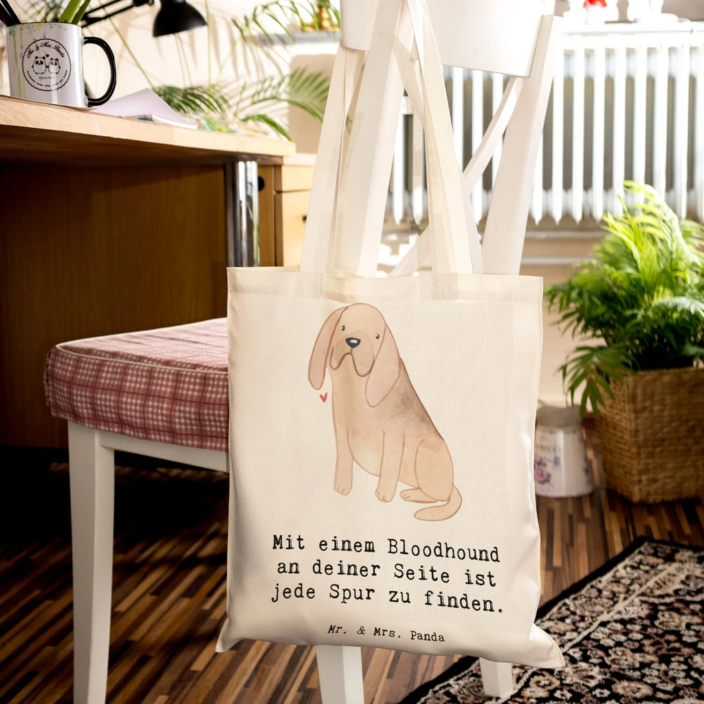 Tragetasche Bloodhound Spur Beuteltasche, Beutel, Einkaufstasche, Jutebeutel, Stoffbeutel, Tasche, Shopper, Umhängetasche, Strandtasche, Schultertasche, Stofftasche, Tragetasche, Badetasche, Jutetasche, Einkaufstüte, Laptoptasche, Hund, Hunderasse, Rassehund, Hundebesitzer, Geschenk, Tierfreund, Schenken, Welpe