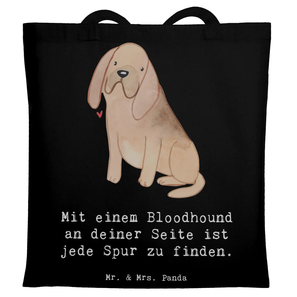 Tragetasche Bloodhound Spur Beuteltasche, Beutel, Einkaufstasche, Jutebeutel, Stoffbeutel, Tasche, Shopper, Umhängetasche, Strandtasche, Schultertasche, Stofftasche, Tragetasche, Badetasche, Jutetasche, Einkaufstüte, Laptoptasche, Hund, Hunderasse, Rassehund, Hundebesitzer, Geschenk, Tierfreund, Schenken, Welpe