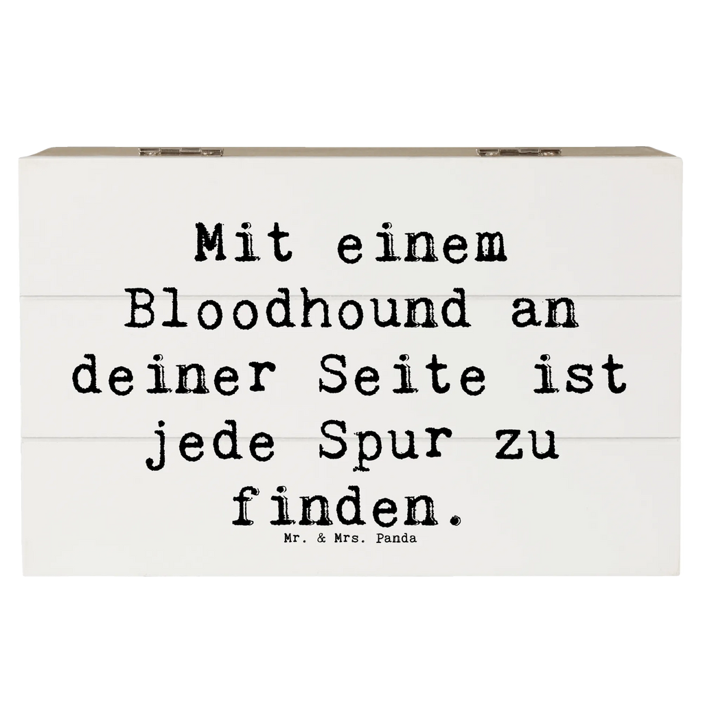 Holzkiste Spruch Bloodhound Spur Holzkiste, Kiste, Schatzkiste, Truhe, Schatulle, XXL, Erinnerungsbox, Erinnerungskiste, Dekokiste, Aufbewahrungsbox, Geschenkbox, Geschenkdose, Hund, Hunderasse, Rassehund, Hundebesitzer, Geschenk, Tierfreund, Schenken, Welpe