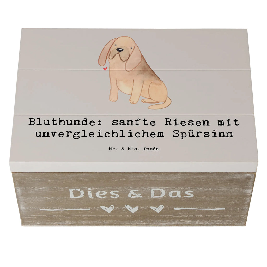 Holzkiste Bluthunde Holzkiste, Kiste, Schatzkiste, Truhe, Schatulle, XXL, Erinnerungsbox, Erinnerungskiste, Dekokiste, Aufbewahrungsbox, Geschenkbox, Geschenkdose, Hund, Hunderasse, Rassehund, Hundebesitzer, Geschenk, Tierfreund, Schenken, Welpe