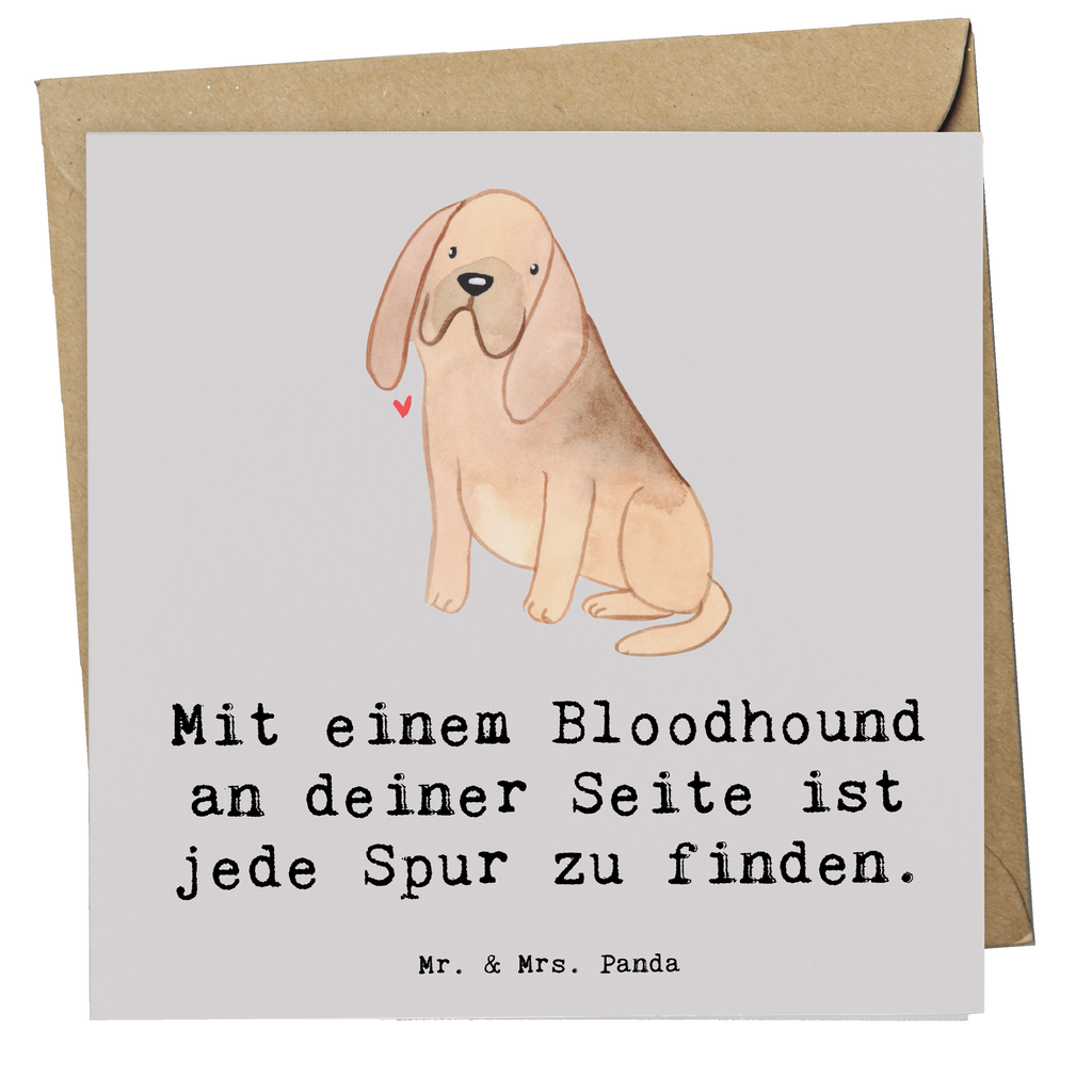 Deluxe Karte Bloodhound Spur Karte, Grußkarte, Klappkarte, Einladungskarte, Glückwunschkarte, Hochzeitskarte, Geburtstagskarte, Hochwertige Grußkarte, Hochwertige Klappkarte, Hund, Hunderasse, Rassehund, Hundebesitzer, Geschenk, Tierfreund, Schenken, Welpe