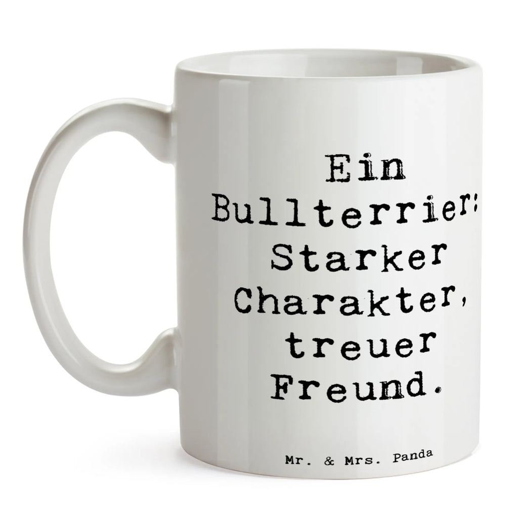 Tasse Spruch Bullterrier Freund Tasse, Kaffeetasse, Teetasse, Becher, Kaffeebecher, Teebecher, Keramiktasse, Porzellantasse, Büro Tasse, Geschenk Tasse, Tasse Sprüche, Tasse Motive, Kaffeetassen, Tasse bedrucken, Designer Tasse, Cappuccino Tassen, Schöne Teetassen, Hund, Hunderasse, Rassehund, Hundebesitzer, Geschenk, Tierfreund, Schenken, Welpe