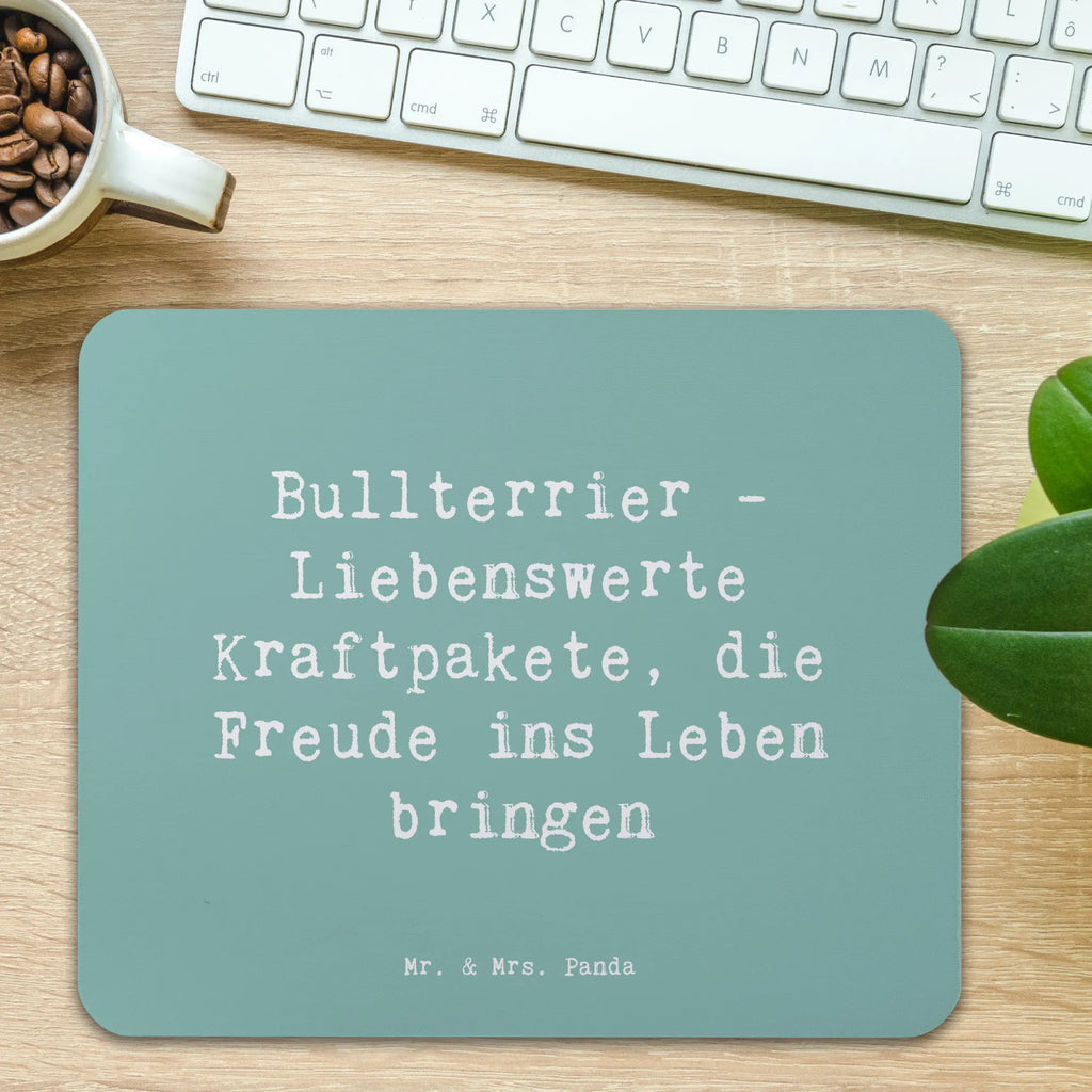 Mauspad Spruch Bullterrier Kraftpaket Mousepad, Computer zubehör, Büroausstattung, PC Zubehör, Arbeitszimmer, Mauspad, Einzigartiges Mauspad, Designer Mauspad, Mausunterlage, Mauspad Büro, Hund, Hunderasse, Rassehund, Hundebesitzer, Geschenk, Tierfreund, Schenken, Welpe