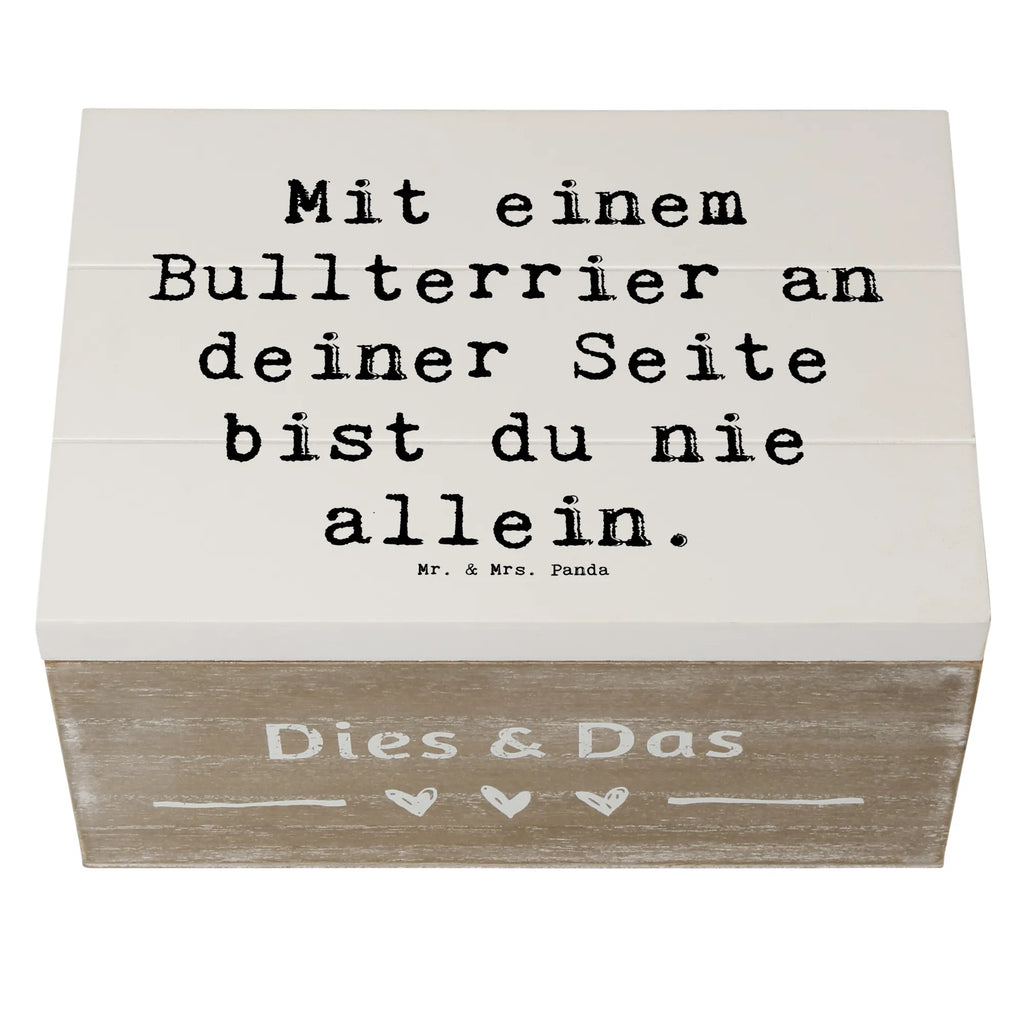 Holzkiste Spruch Bullterrier Begleiter Holzkiste, Kiste, Schatzkiste, Truhe, Schatulle, XXL, Erinnerungsbox, Erinnerungskiste, Dekokiste, Aufbewahrungsbox, Geschenkbox, Geschenkdose, Hund, Hunderasse, Rassehund, Hundebesitzer, Geschenk, Tierfreund, Schenken, Welpe