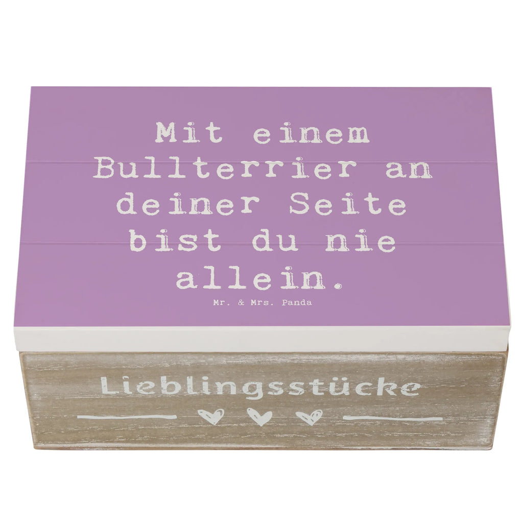 Holzkiste Spruch Bullterrier Begleiter Holzkiste, Kiste, Schatzkiste, Truhe, Schatulle, XXL, Erinnerungsbox, Erinnerungskiste, Dekokiste, Aufbewahrungsbox, Geschenkbox, Geschenkdose, Hund, Hunderasse, Rassehund, Hundebesitzer, Geschenk, Tierfreund, Schenken, Welpe