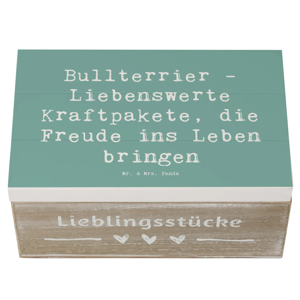 Holzkiste Spruch Bullterrier Kraftpaket Holzkiste, Kiste, Schatzkiste, Truhe, Schatulle, XXL, Erinnerungsbox, Erinnerungskiste, Dekokiste, Aufbewahrungsbox, Geschenkbox, Geschenkdose, Hund, Hunderasse, Rassehund, Hundebesitzer, Geschenk, Tierfreund, Schenken, Welpe