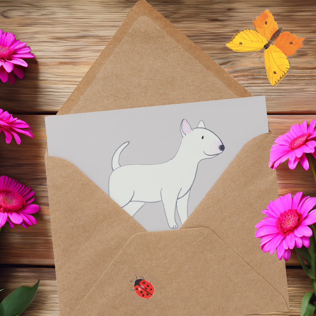 Deluxe Karte Bullterrier Kraftpaket Karte, Grußkarte, Klappkarte, Einladungskarte, Glückwunschkarte, Hochzeitskarte, Geburtstagskarte, Hochwertige Grußkarte, Hochwertige Klappkarte, Hund, Hunderasse, Rassehund, Hundebesitzer, Geschenk, Tierfreund, Schenken, Welpe