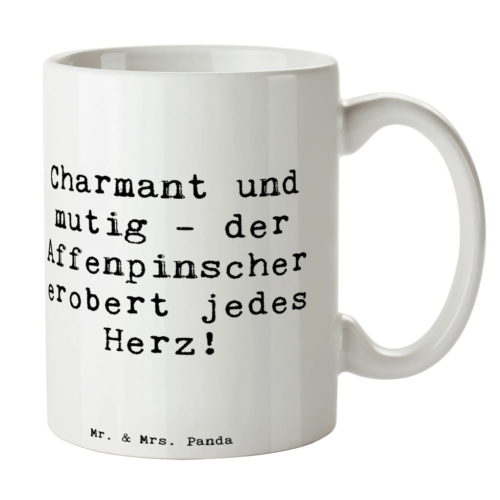 Tasse Spruch Affenpinscher Charmeur Tasse, Kaffeetasse, Teetasse, Becher, Kaffeebecher, Teebecher, Keramiktasse, Porzellantasse, Büro Tasse, Geschenk Tasse, Tasse Sprüche, Tasse Motive, Kaffeetassen, Tasse bedrucken, Designer Tasse, Cappuccino Tassen, Schöne Teetassen, Hund, Hunderasse, Rassehund, Hundebesitzer, Geschenk, Tierfreund, Schenken, Welpe