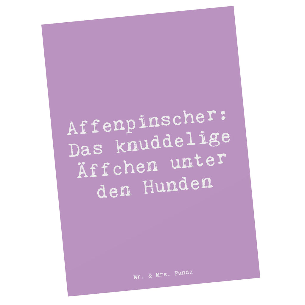 Postkarte Spruch Affenpinscher Äffchen Postkarte, Karte, Geschenkkarte, Grußkarte, Einladung, Ansichtskarte, Geburtstagskarte, Einladungskarte, Dankeskarte, Ansichtskarten, Einladung Geburtstag, Einladungskarten Geburtstag, Hund, Hunderasse, Rassehund, Hundebesitzer, Geschenk, Tierfreund, Schenken, Welpe