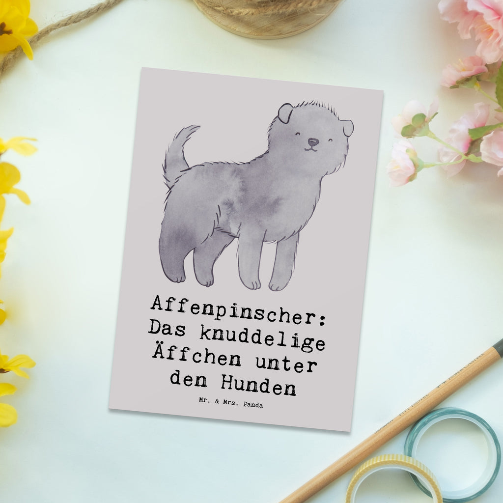 Postkarte Affenpinscher Äffchen Postkarte, Karte, Geschenkkarte, Grußkarte, Einladung, Ansichtskarte, Geburtstagskarte, Einladungskarte, Dankeskarte, Ansichtskarten, Einladung Geburtstag, Einladungskarten Geburtstag, Hund, Hunderasse, Rassehund, Hundebesitzer, Geschenk, Tierfreund, Schenken, Welpe