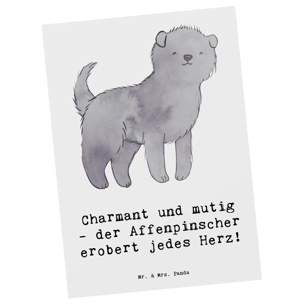 Postkarte Affenpinscher Charmeur Postkarte, Karte, Geschenkkarte, Grußkarte, Einladung, Ansichtskarte, Geburtstagskarte, Einladungskarte, Dankeskarte, Ansichtskarten, Einladung Geburtstag, Einladungskarten Geburtstag, Hund, Hunderasse, Rassehund, Hundebesitzer, Geschenk, Tierfreund, Schenken, Welpe