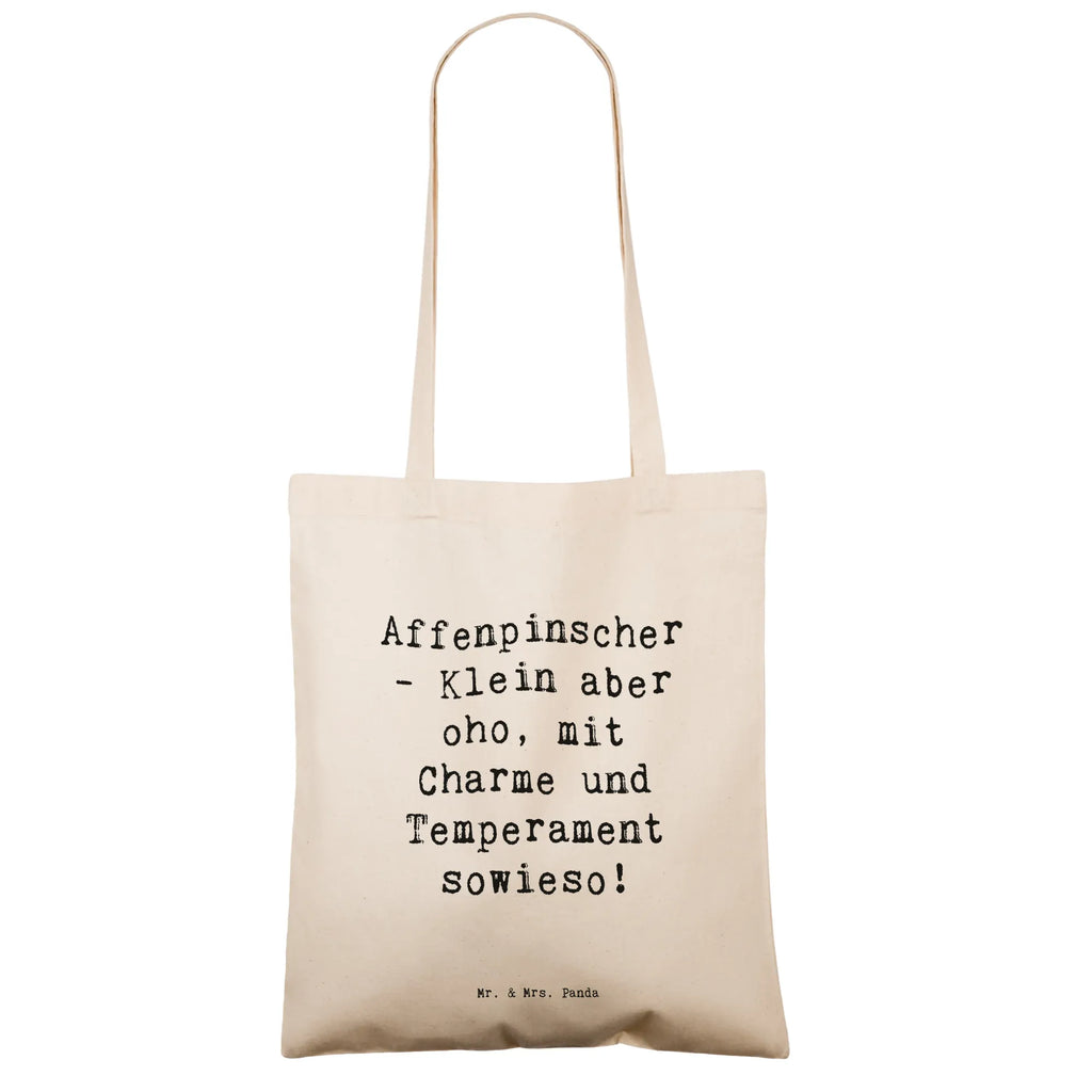 Tragetasche Spruch Affenpinscher Charme Beuteltasche, Beutel, Einkaufstasche, Jutebeutel, Stoffbeutel, Tasche, Shopper, Umhängetasche, Strandtasche, Schultertasche, Stofftasche, Tragetasche, Badetasche, Jutetasche, Einkaufstüte, Laptoptasche, Hund, Hunderasse, Rassehund, Hundebesitzer, Geschenk, Tierfreund, Schenken, Welpe