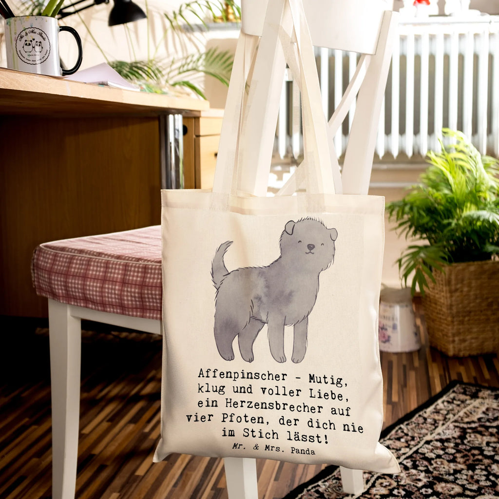 Tragetasche Affenpinscher Liebe Beuteltasche, Beutel, Einkaufstasche, Jutebeutel, Stoffbeutel, Tasche, Shopper, Umhängetasche, Strandtasche, Schultertasche, Stofftasche, Tragetasche, Badetasche, Jutetasche, Einkaufstüte, Laptoptasche, Hund, Hunderasse, Rassehund, Hundebesitzer, Geschenk, Tierfreund, Schenken, Welpe