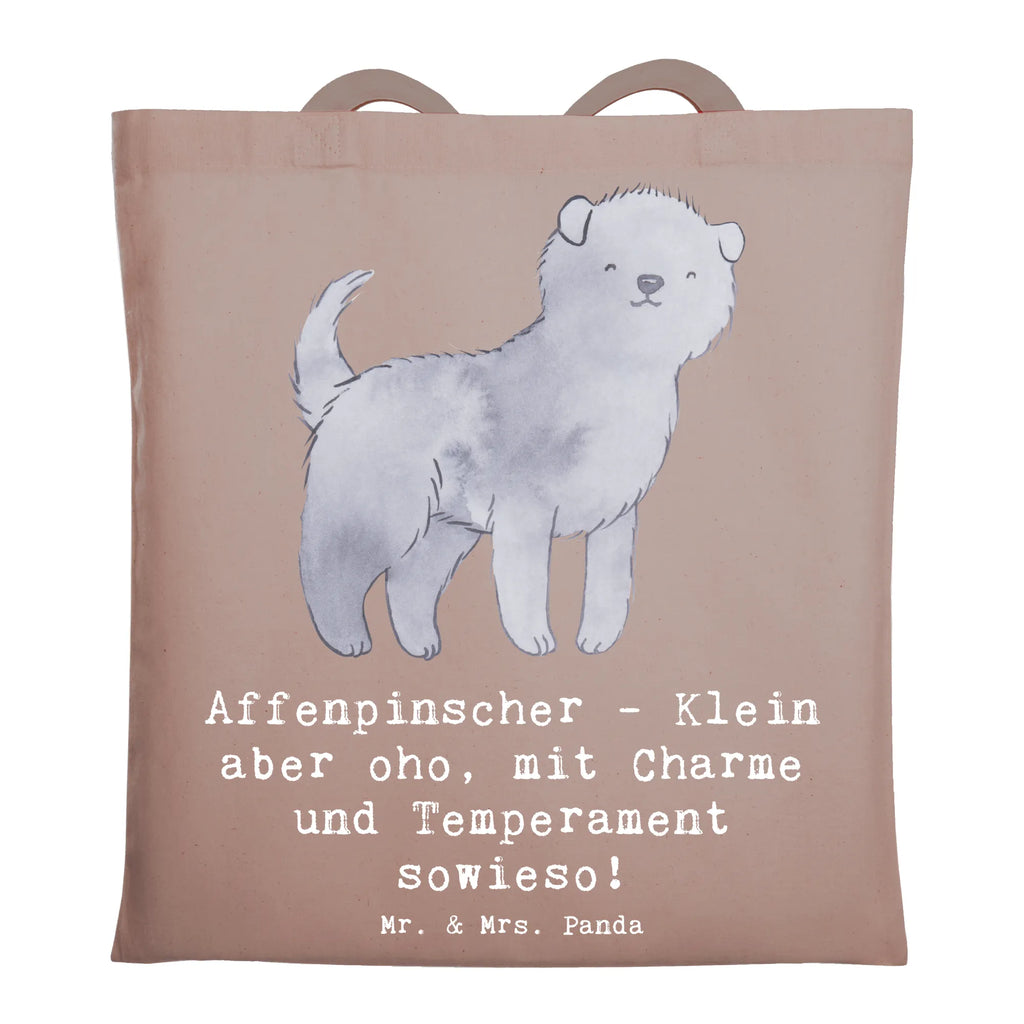 Tragetasche Affenpinscher Charme Beuteltasche, Beutel, Einkaufstasche, Jutebeutel, Stoffbeutel, Tasche, Shopper, Umhängetasche, Strandtasche, Schultertasche, Stofftasche, Tragetasche, Badetasche, Jutetasche, Einkaufstüte, Laptoptasche, Hund, Hunderasse, Rassehund, Hundebesitzer, Geschenk, Tierfreund, Schenken, Welpe