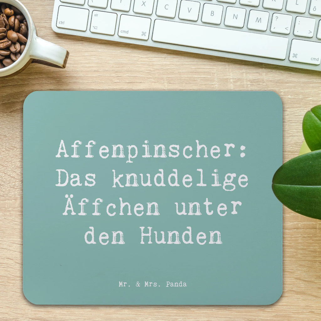 Mauspad Spruch Affenpinscher Äffchen Mousepad, Computer zubehör, Büroausstattung, PC Zubehör, Arbeitszimmer, Mauspad, Einzigartiges Mauspad, Designer Mauspad, Mausunterlage, Mauspad Büro, Hund, Hunderasse, Rassehund, Hundebesitzer, Geschenk, Tierfreund, Schenken, Welpe