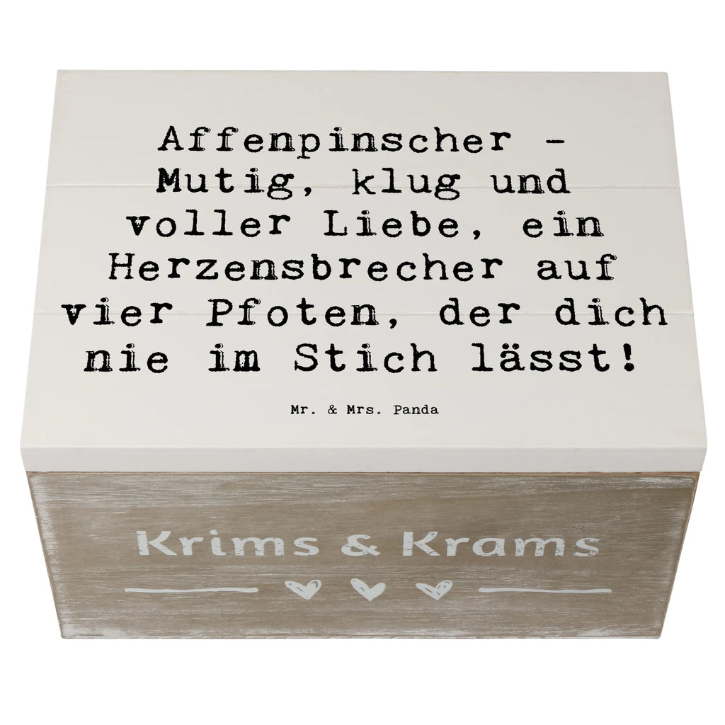 Holzkiste Spruch Affenpinscher Liebe Holzkiste, Kiste, Schatzkiste, Truhe, Schatulle, XXL, Erinnerungsbox, Erinnerungskiste, Dekokiste, Aufbewahrungsbox, Geschenkbox, Geschenkdose, Hund, Hunderasse, Rassehund, Hundebesitzer, Geschenk, Tierfreund, Schenken, Welpe