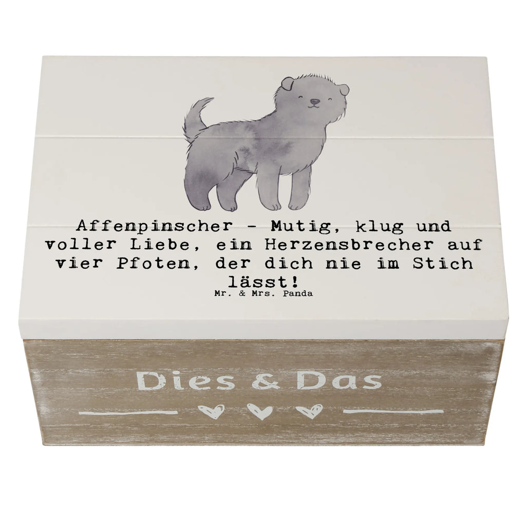 Holzkiste Affenpinscher Liebe Holzkiste, Kiste, Schatzkiste, Truhe, Schatulle, XXL, Erinnerungsbox, Erinnerungskiste, Dekokiste, Aufbewahrungsbox, Geschenkbox, Geschenkdose, Hund, Hunderasse, Rassehund, Hundebesitzer, Geschenk, Tierfreund, Schenken, Welpe