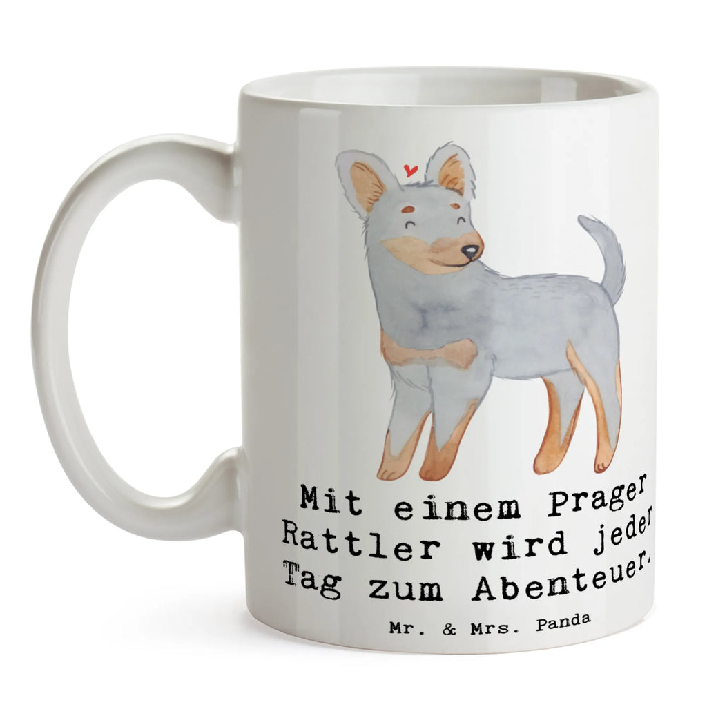 Tasse Prager Rattler Abenteuer Tasse, Kaffeetasse, Teetasse, Becher, Kaffeebecher, Teebecher, Keramiktasse, Porzellantasse, Büro Tasse, Geschenk Tasse, Tasse Sprüche, Tasse Motive, Kaffeetassen, Tasse bedrucken, Designer Tasse, Cappuccino Tassen, Schöne Teetassen, Hund, Hunderasse, Rassehund, Hundebesitzer, Geschenk, Tierfreund, Schenken, Welpe