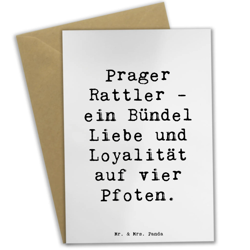 Grußkarte Spruch Prager Rattler Grußkarte, Klappkarte, Einladungskarte, Glückwunschkarte, Hochzeitskarte, Geburtstagskarte, Karte, Ansichtskarten, Hund, Hunderasse, Rassehund, Hundebesitzer, Geschenk, Tierfreund, Schenken, Welpe