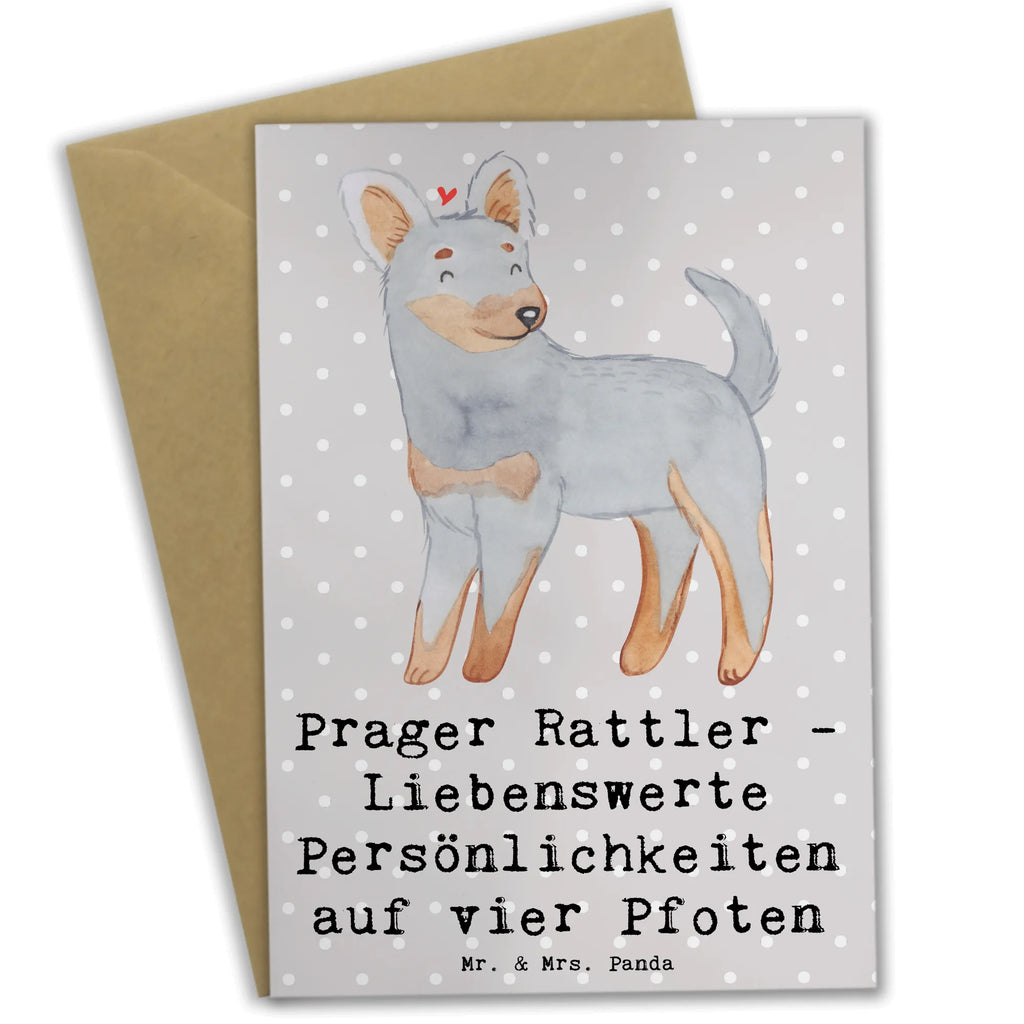 Grußkarte Prager Rattler Grußkarte, Klappkarte, Einladungskarte, Glückwunschkarte, Hochzeitskarte, Geburtstagskarte, Karte, Ansichtskarten, Hund, Hunderasse, Rassehund, Hundebesitzer, Geschenk, Tierfreund, Schenken, Welpe