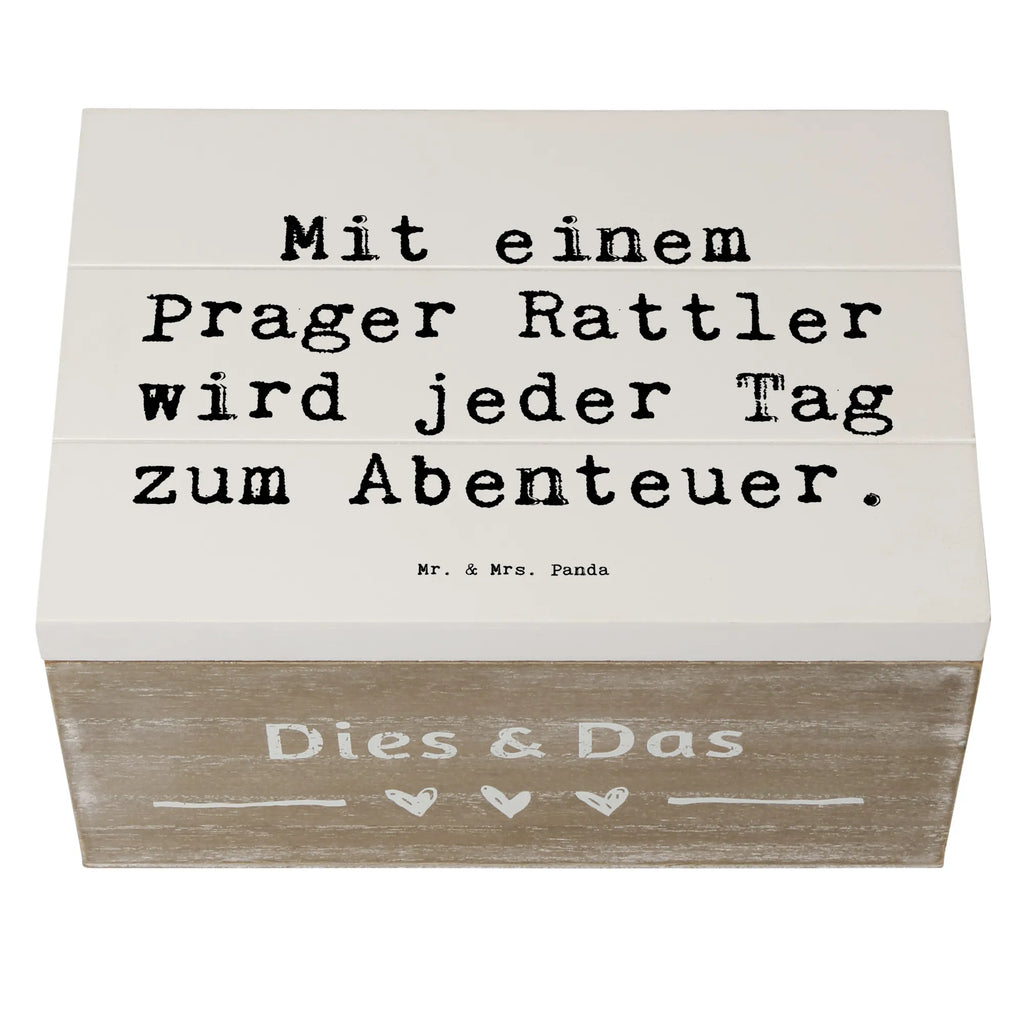 Holzkiste Spruch Prager Rattler Abenteuer Holzkiste, Kiste, Schatzkiste, Truhe, Schatulle, XXL, Erinnerungsbox, Erinnerungskiste, Dekokiste, Aufbewahrungsbox, Geschenkbox, Geschenkdose, Hund, Hunderasse, Rassehund, Hundebesitzer, Geschenk, Tierfreund, Schenken, Welpe