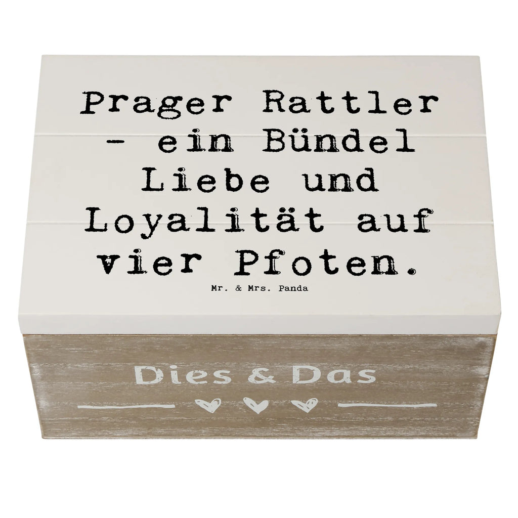 Holzkiste Spruch Prager Rattler Holzkiste, Kiste, Schatzkiste, Truhe, Schatulle, XXL, Erinnerungsbox, Erinnerungskiste, Dekokiste, Aufbewahrungsbox, Geschenkbox, Geschenkdose, Hund, Hunderasse, Rassehund, Hundebesitzer, Geschenk, Tierfreund, Schenken, Welpe