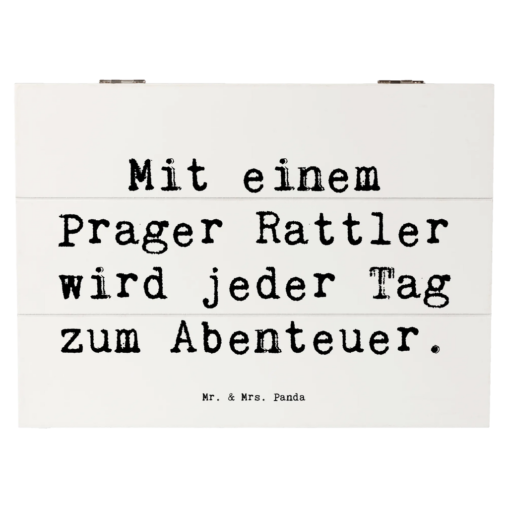 Holzkiste Spruch Prager Rattler Abenteuer Holzkiste, Kiste, Schatzkiste, Truhe, Schatulle, XXL, Erinnerungsbox, Erinnerungskiste, Dekokiste, Aufbewahrungsbox, Geschenkbox, Geschenkdose, Hund, Hunderasse, Rassehund, Hundebesitzer, Geschenk, Tierfreund, Schenken, Welpe