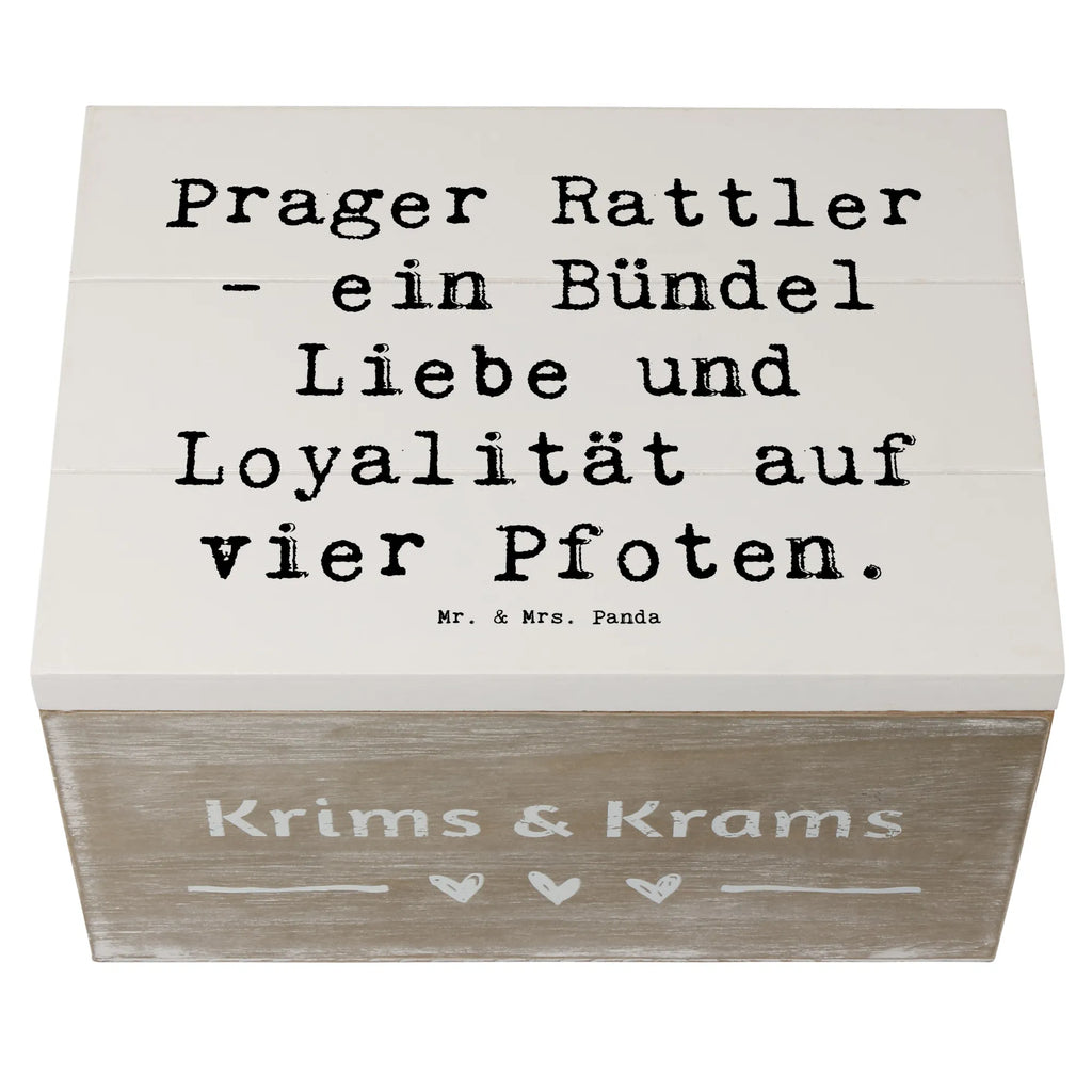 Holzkiste Spruch Prager Rattler Holzkiste, Kiste, Schatzkiste, Truhe, Schatulle, XXL, Erinnerungsbox, Erinnerungskiste, Dekokiste, Aufbewahrungsbox, Geschenkbox, Geschenkdose, Hund, Hunderasse, Rassehund, Hundebesitzer, Geschenk, Tierfreund, Schenken, Welpe