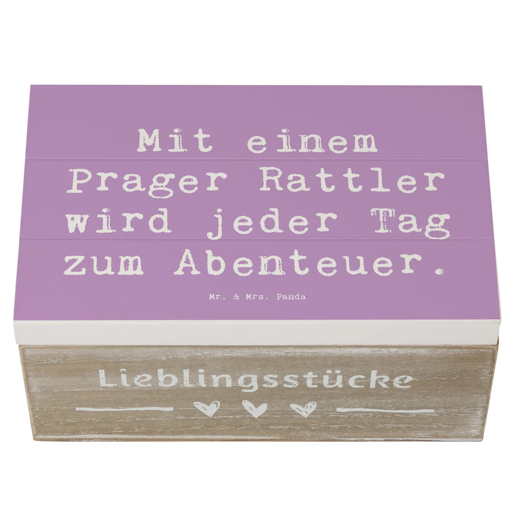 Holzkiste Spruch Prager Rattler Abenteuer Holzkiste, Kiste, Schatzkiste, Truhe, Schatulle, XXL, Erinnerungsbox, Erinnerungskiste, Dekokiste, Aufbewahrungsbox, Geschenkbox, Geschenkdose, Hund, Hunderasse, Rassehund, Hundebesitzer, Geschenk, Tierfreund, Schenken, Welpe