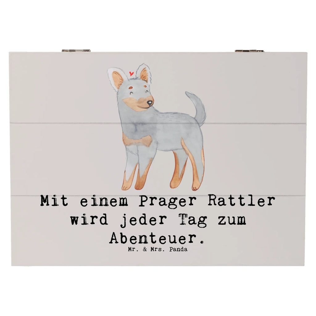 Holzkiste Prager Rattler Abenteuer Holzkiste, Kiste, Schatzkiste, Truhe, Schatulle, XXL, Erinnerungsbox, Erinnerungskiste, Dekokiste, Aufbewahrungsbox, Geschenkbox, Geschenkdose, Hund, Hunderasse, Rassehund, Hundebesitzer, Geschenk, Tierfreund, Schenken, Welpe