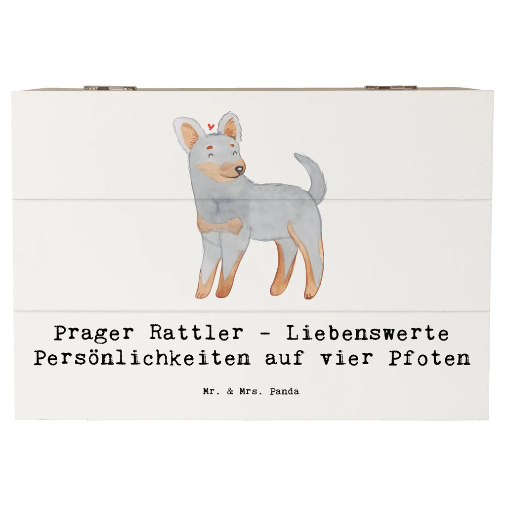 Holzkiste Prager Rattler Holzkiste, Kiste, Schatzkiste, Truhe, Schatulle, XXL, Erinnerungsbox, Erinnerungskiste, Dekokiste, Aufbewahrungsbox, Geschenkbox, Geschenkdose, Hund, Hunderasse, Rassehund, Hundebesitzer, Geschenk, Tierfreund, Schenken, Welpe