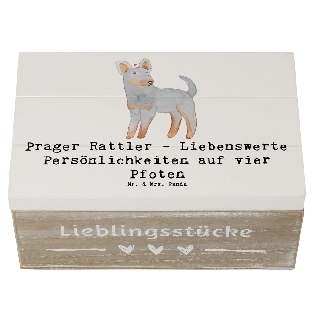 Holzkiste Prager Rattler Holzkiste, Kiste, Schatzkiste, Truhe, Schatulle, XXL, Erinnerungsbox, Erinnerungskiste, Dekokiste, Aufbewahrungsbox, Geschenkbox, Geschenkdose, Hund, Hunderasse, Rassehund, Hundebesitzer, Geschenk, Tierfreund, Schenken, Welpe