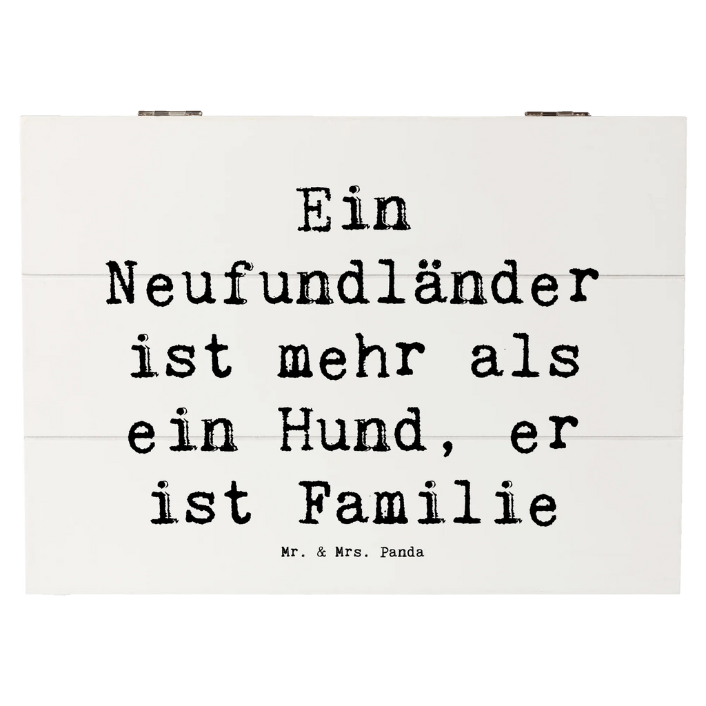 Holzkiste Spruch Neufundländer Familie Holzkiste, Kiste, Schatzkiste, Truhe, Schatulle, XXL, Erinnerungsbox, Erinnerungskiste, Dekokiste, Aufbewahrungsbox, Geschenkbox, Geschenkdose, Hund, Hunderasse, Rassehund, Hundebesitzer, Geschenk, Tierfreund, Schenken, Welpe