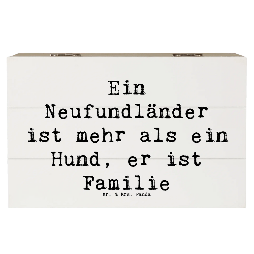 Holzkiste Spruch Neufundländer Familie Holzkiste, Kiste, Schatzkiste, Truhe, Schatulle, XXL, Erinnerungsbox, Erinnerungskiste, Dekokiste, Aufbewahrungsbox, Geschenkbox, Geschenkdose, Hund, Hunderasse, Rassehund, Hundebesitzer, Geschenk, Tierfreund, Schenken, Welpe