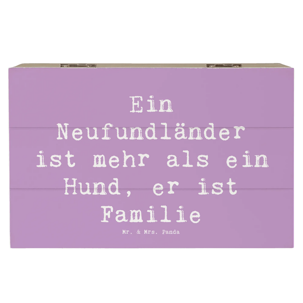 Holzkiste Spruch Neufundländer Familie Holzkiste, Kiste, Schatzkiste, Truhe, Schatulle, XXL, Erinnerungsbox, Erinnerungskiste, Dekokiste, Aufbewahrungsbox, Geschenkbox, Geschenkdose, Hund, Hunderasse, Rassehund, Hundebesitzer, Geschenk, Tierfreund, Schenken, Welpe