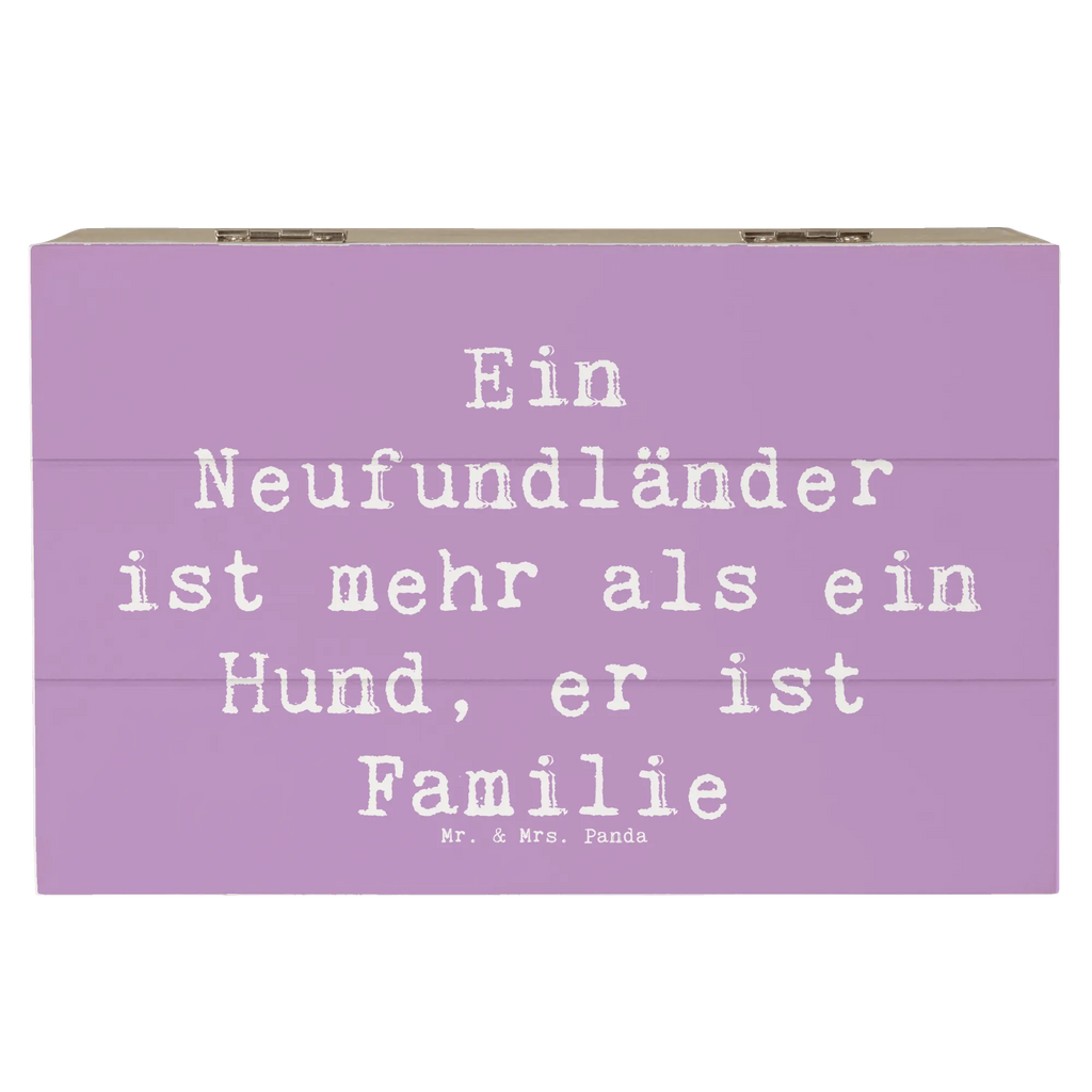 Holzkiste Spruch Neufundländer Familie Holzkiste, Kiste, Schatzkiste, Truhe, Schatulle, XXL, Erinnerungsbox, Erinnerungskiste, Dekokiste, Aufbewahrungsbox, Geschenkbox, Geschenkdose, Hund, Hunderasse, Rassehund, Hundebesitzer, Geschenk, Tierfreund, Schenken, Welpe