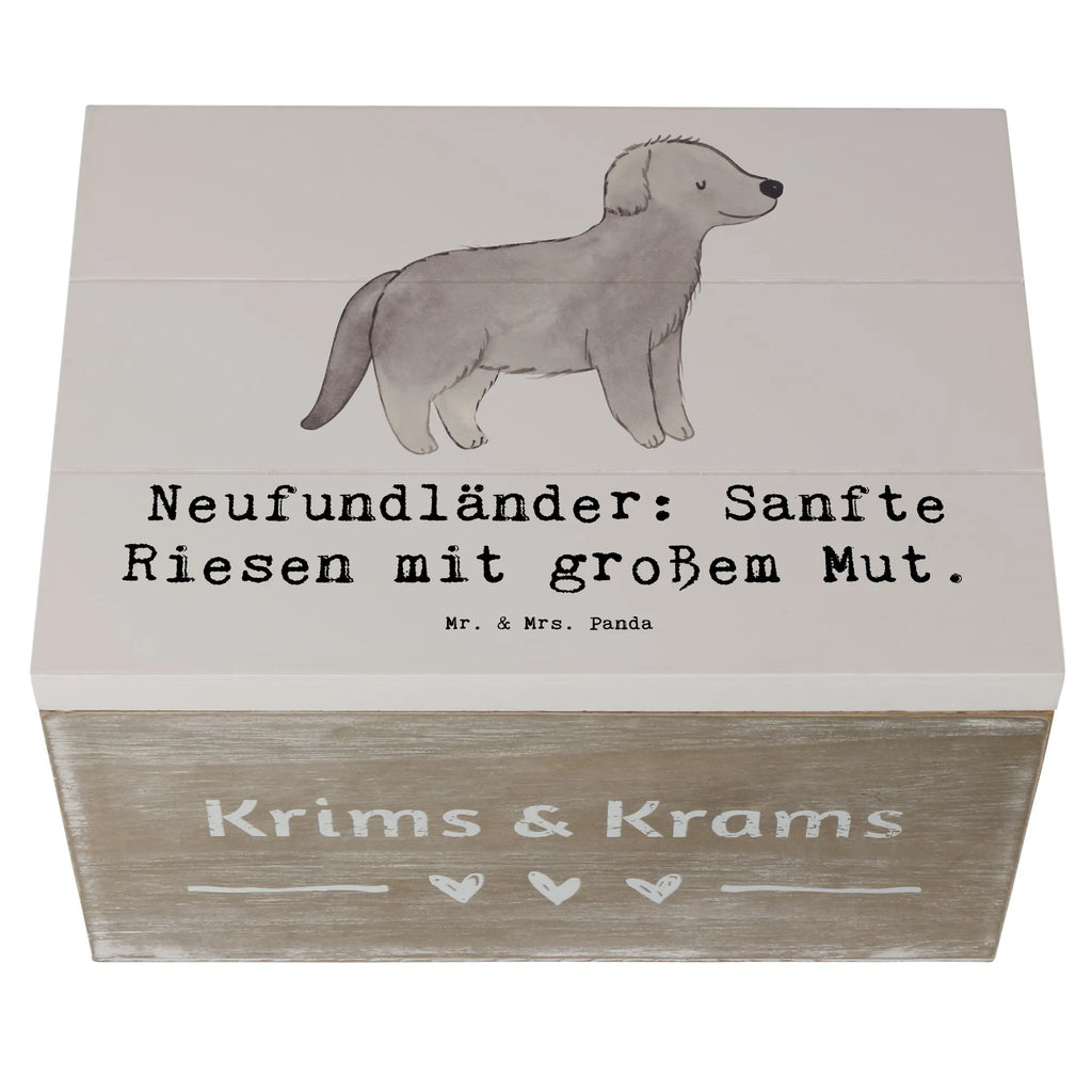 Holzkiste Neufundländer Liebe Holzkiste, Kiste, Schatzkiste, Truhe, Schatulle, XXL, Erinnerungsbox, Erinnerungskiste, Dekokiste, Aufbewahrungsbox, Geschenkbox, Geschenkdose, Hund, Hunderasse, Rassehund, Hundebesitzer, Geschenk, Tierfreund, Schenken, Welpe